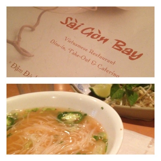 Photo taken at Saigon Bay Vietnamese Restaurant by Jackson J. on 10/25/2012