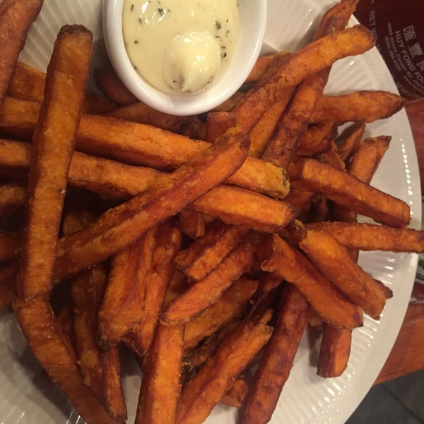 The Sweet Potato Fries are AMAZING! My wife and I shared them with our breakfast of Smoked Salmon & Potato pancakes and Sage Sausage Polenta. We will definitely be back! #DateDay