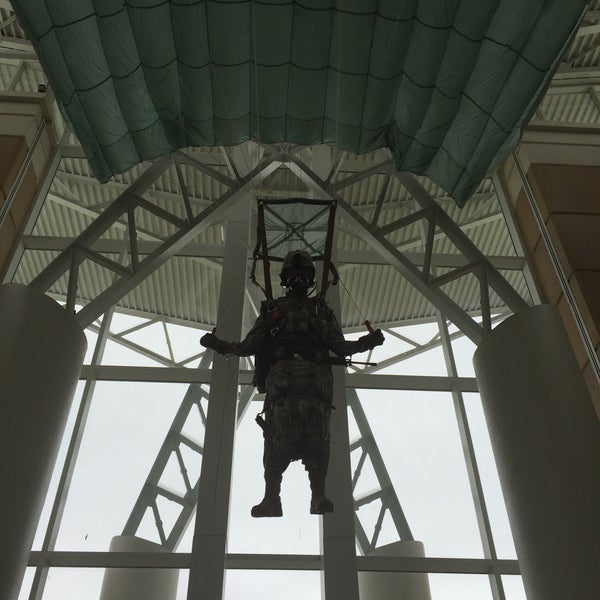 Photo taken at Airborne &amp; Special Operations Museum by Sandra G. on 4/16/2015