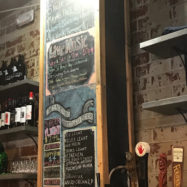 Photo taken at Cherokee Brewing + Pizza Company by Corey K. on 3/16/2018