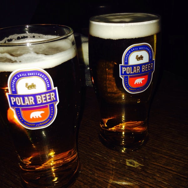 Polar beers and shot specials