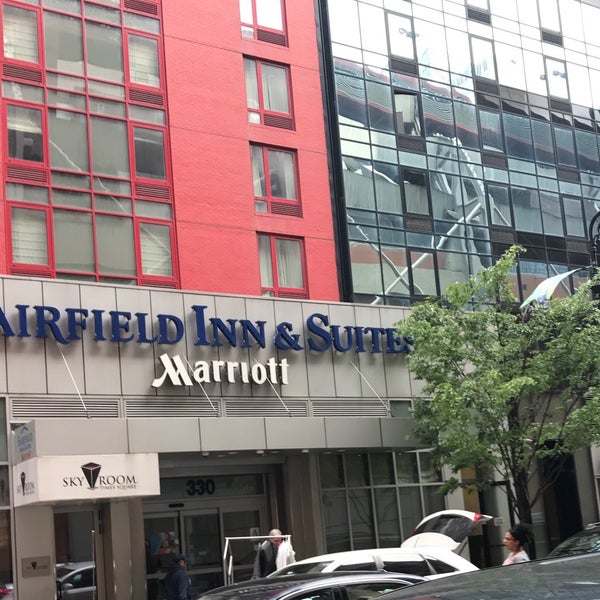 Photo taken at Fairfield Inn &amp; Suites by Marriott New York Manhattan/Times Square by Emily B. on 5/26/2017