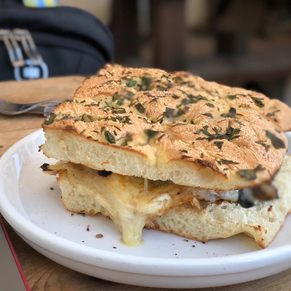 Truffle egg on focaccia was the best breakfast sandwich I’ve ever had.