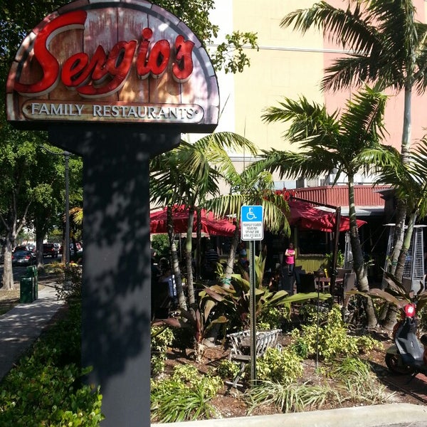Photo taken at Sergio&#39;s Coral Way by WILFREDO &quot;WILO&quot; R. on 3/23/2013