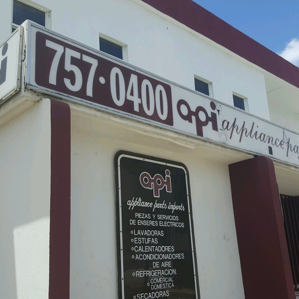 A P I Appliance Parts Import Inc, Carolina (7877683109)