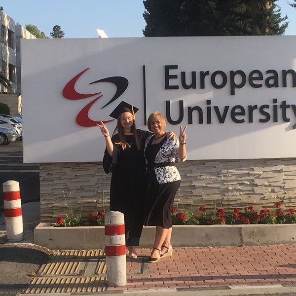Photo taken at European University Cyprus by Masha O. on 6/27/2019