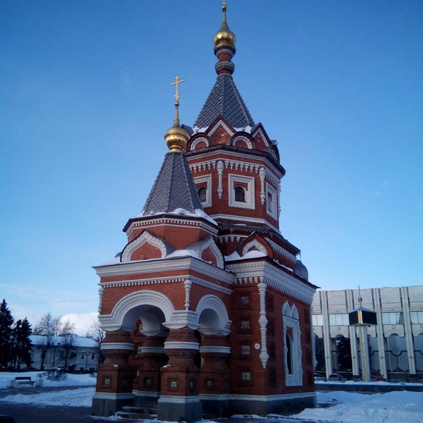Егорьевск часовня Александра Невского