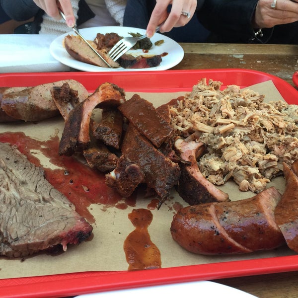 Photo taken at Fancy Hank&#39;s Barbecue Restaurant by Michael R. on 6/20/2015