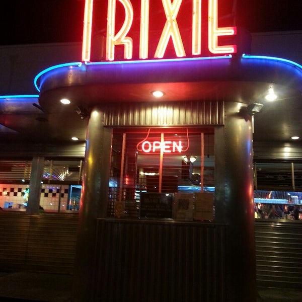 Photo taken at TRIXIE American Diner by Patricia Z. on 5/20/2013