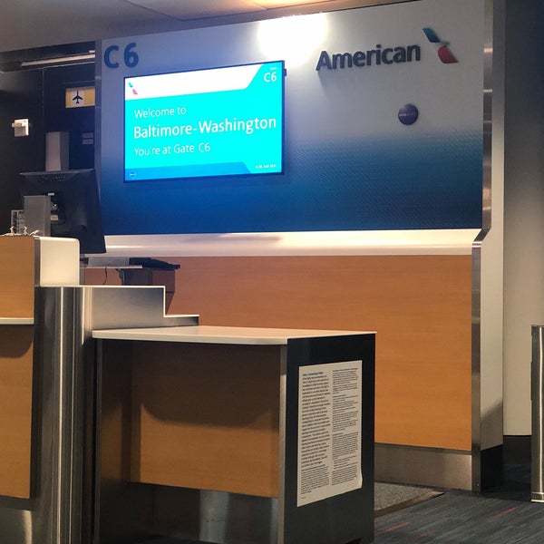 Gate C6 - Airport Gate