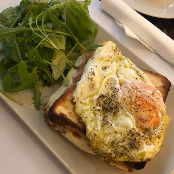 Coffee and croque madame!!!
