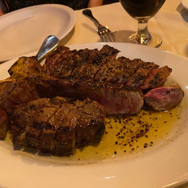 Photo taken at DeStefano&#39;s Steakhouse by Brandon P. on 7/19/2021