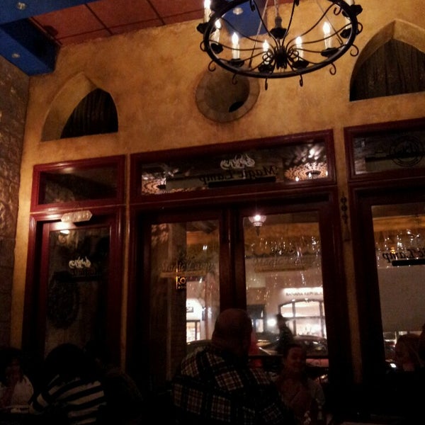 Photo taken at Magic Lamp Lebanese Mediterranean Grill by India G. on 4/2/2014