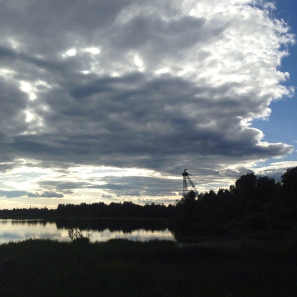 Озеро в соликамске