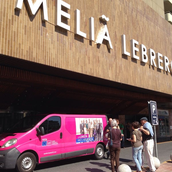 Photo taken at Hotel Meliá Lebreros by Martín d. on 5/18/2014