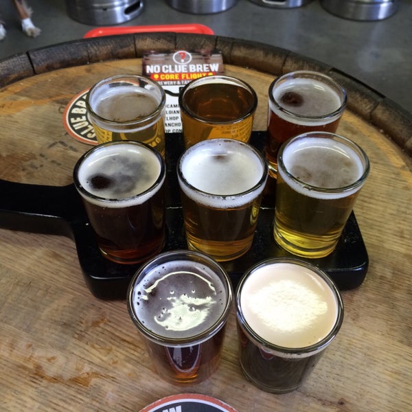 Photo taken at No Clue Craft Brewery by John O. on 10/25/2015