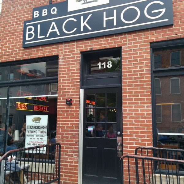 Photo taken at Black Hog BBQ by Peter J. on 4/26/2014