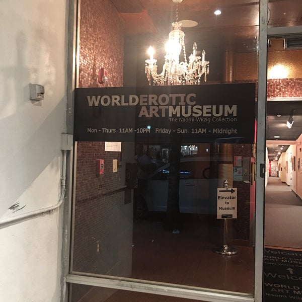 3/1/2017 tarihinde Kurt H.ziyaretçi tarafından World Erotic Art Museum'de çekilen fotoğraf