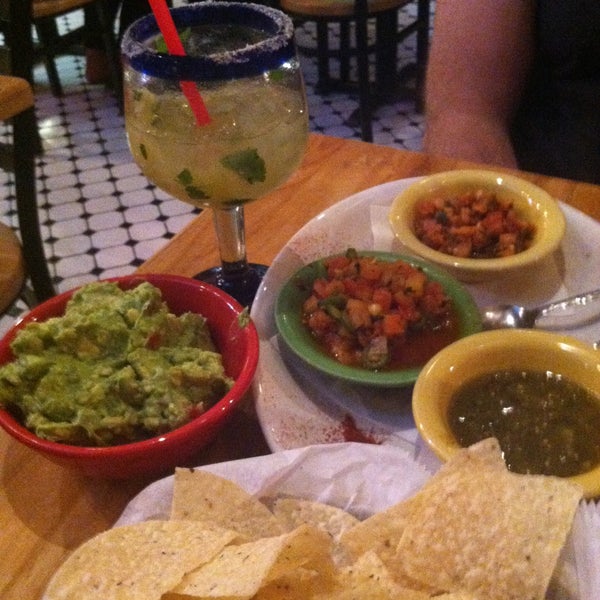 Salsa sampler! Yum. Hold on its spicey!