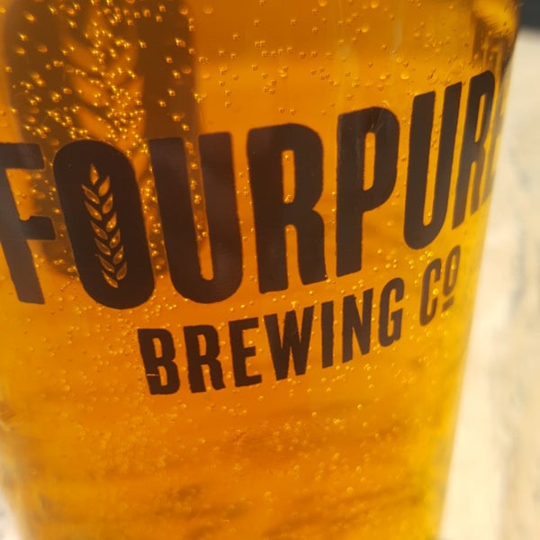 Photo taken at Fourpure Brewing Co. by Lee G. on 4/18/2019
