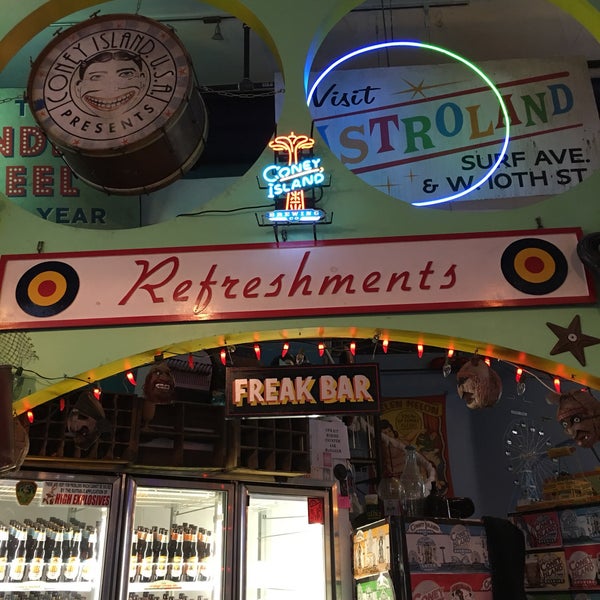 Photo taken at Coney Island USA - Museum &amp; Freak Show by Gregory J. on 12/18/2016