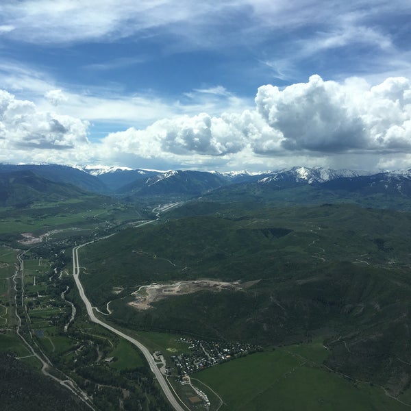 Photo taken at Aspen/Pitkin County Airport (ASE) by Scott S. on 6/15/2019
