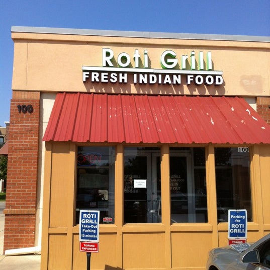Photo taken at Roti Grill by Silas B. on 9/22/2012