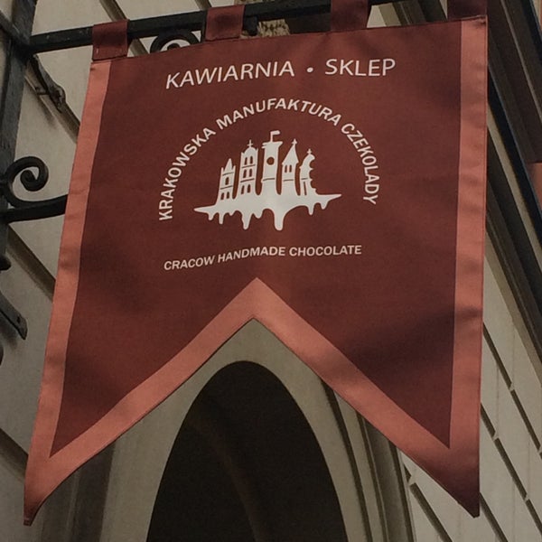 Photo taken at Krakowska Manufaktura Czekolady by Julia on 10/7/2015