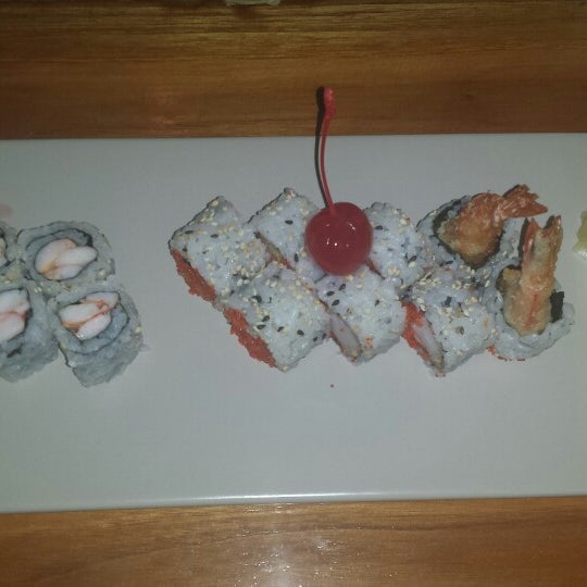 Photo taken at Kruba Thai &amp; Sushi by DJ M. on 3/15/2014