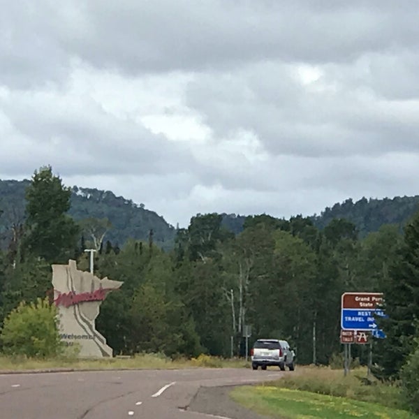 Pigeon River Border Crossing Border Crossing in Grand Portage