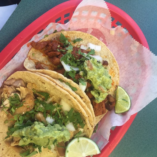 EVERYTHING IS GOOD HERE. My favorite tacos are pollo, chorizo, carne asada, and barbacoa. Definitely get them with guacamole, and definitely get an agua Fresca!