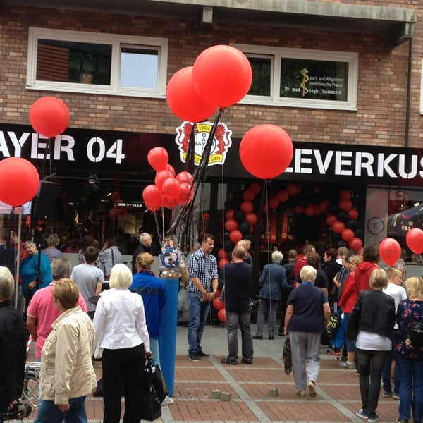 Bayer 04 Fanshop City Leverkusen Nordrhein Westfalen