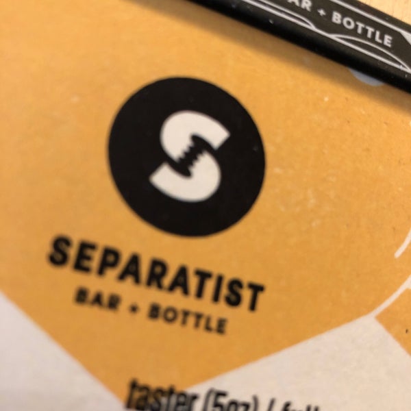 3/10/2019에 Matt A.님이 Separatist Bar + Bottle에서 찍은 사진