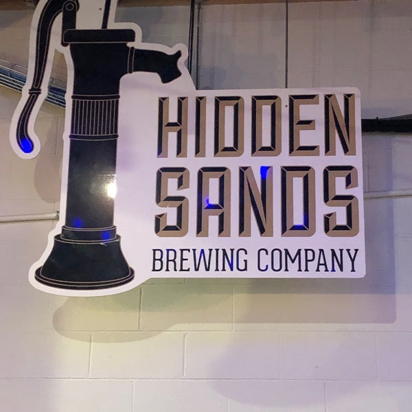 Das Foto wurde bei Hidden Sands Brewing von Matt A. am 5/12/2019 aufgenommen