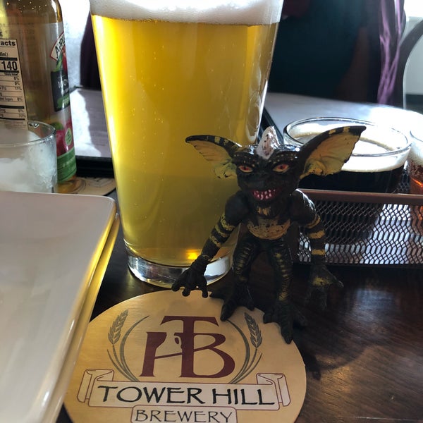 Photo taken at Tower Hill Brewery by Matt A. on 4/8/2018