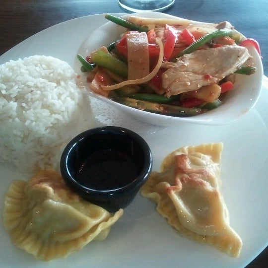 Photo taken at Ubon Thai Cuisine by Blair M. on 12/4/2012