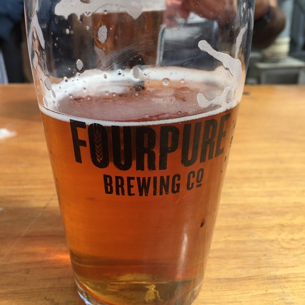 Photo taken at Fourpure Brewing Co. by Raymond B. on 5/4/2019