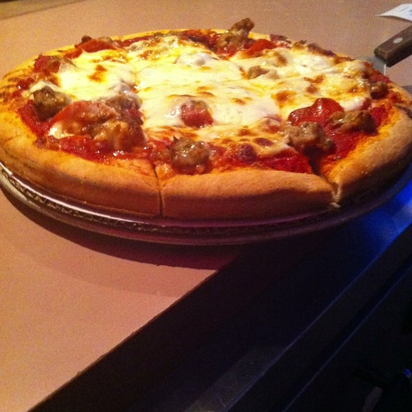 Sausage and pepperoni double dough