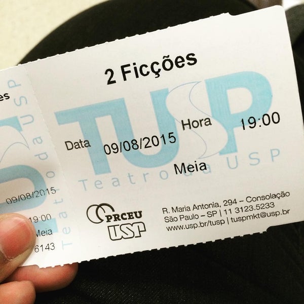 Снимок сделан в Teatro da Universidade de São Paulo (TUSP) пользователем Guilherme U. 8/9/2015
