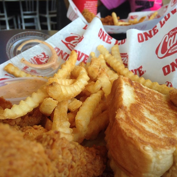 Photo taken at Raising Cane&#39;s Chicken Fingers by Janis C. on 6/5/2014