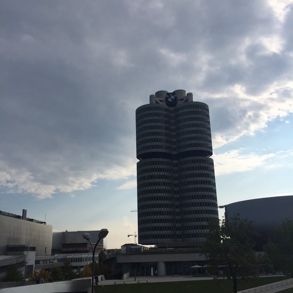 Photo taken at BMW-Hochhaus (Vierzylinder) by Ala&#39;a on 9/26/2017