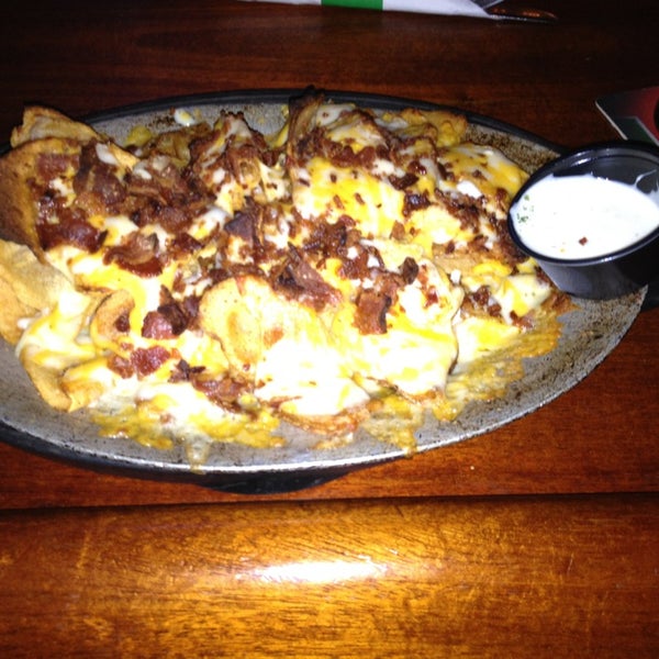 Loaded baked potato chips are awesome! Highly recommended. Ask for extra ranch to dip!