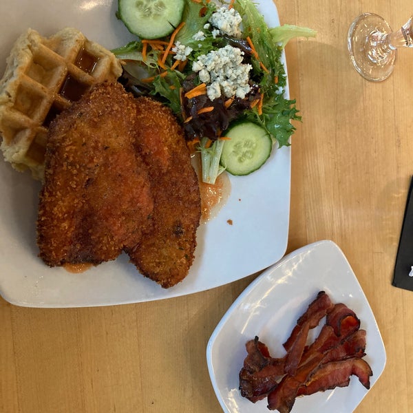 Chicken & Waffles is the way to go. McWaffle as a backup. If you’re coming here, get a waffle.