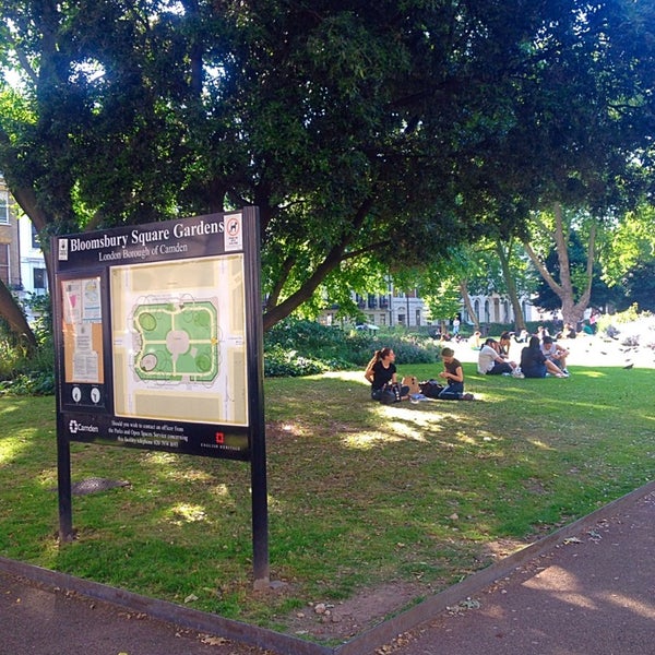Bloomsbury Square Park in Bloomsbury