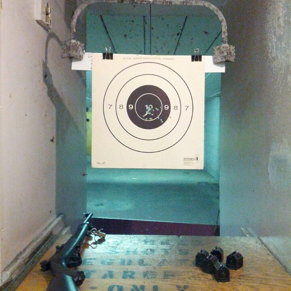 Photo taken at West Side Rifle &amp; Pistol Range by Scott F. on 12/21/2013
