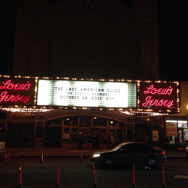 Photo taken at Landmark Loew&#39;s Jersey Theatre by Angelina G. on 10/24/2013