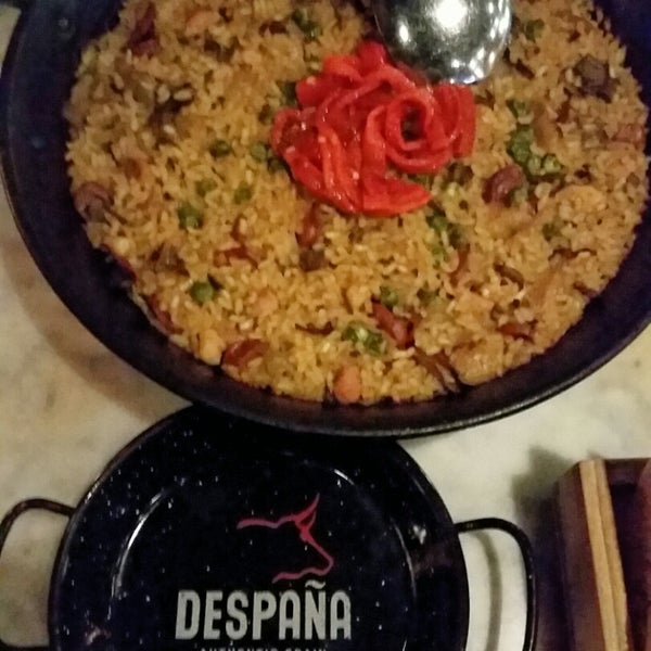 Queens based Despaña comes to Princeton. Speciality is their paella buy try the market place downstairs. Gambas in garlic are amazing.