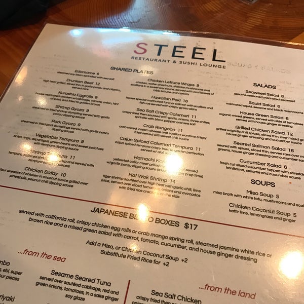 Foto scattata a Steel Restaurant &amp; Lounge da Sean F. il 2/23/2017