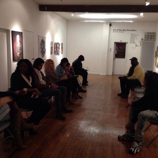 Photo taken at NYCH Gallery by Flower Girl on 10/28/2013