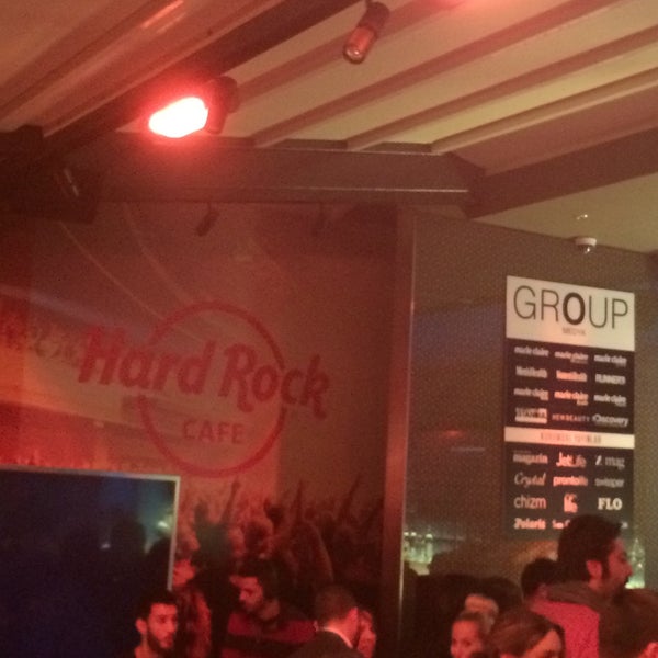 Photo taken at Hard Rock Cafe Istanbul by Duygu D. on 12/16/2014